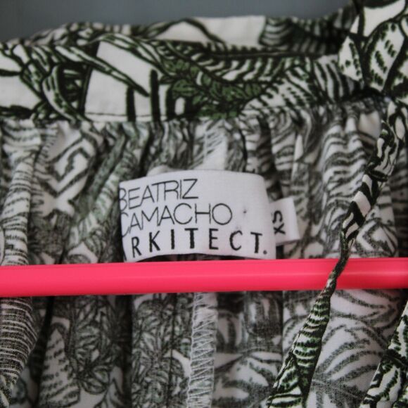 Beatriz Camacho Dress Extra Small Mini Short Tropical Floral Fairy Boho Festival - Picture 7 of 12